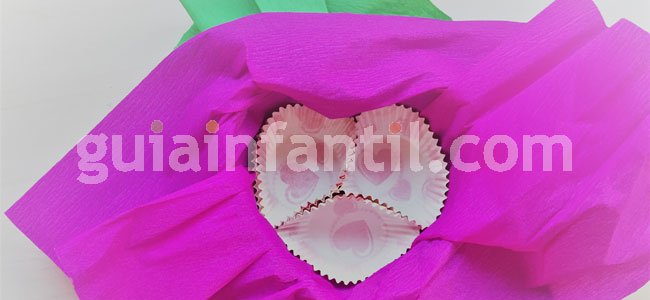 Bombones para San Valentín. Paso 4