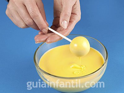 Receta de cake pops. Parte 5  Receta de cake pops. Parte 5