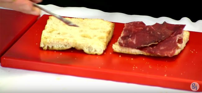 Bocadillo de cecina Bocadillo de cecina