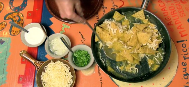 Chilaquiles mexicanos Chilaquiles mexicanos