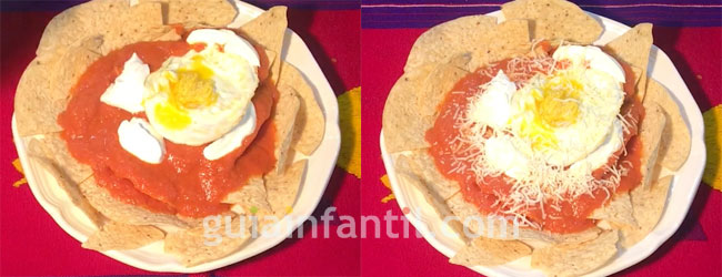 Receta de chilaquiles caseros para niños. Parte 5 Receta de chilaquiles caseros para niños. Parte 5