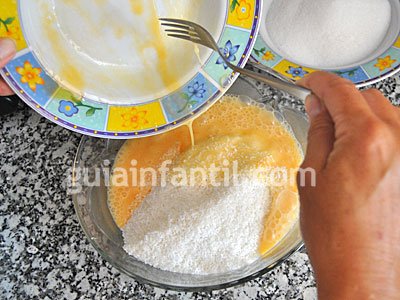 Receta de postre Bolitas de coco