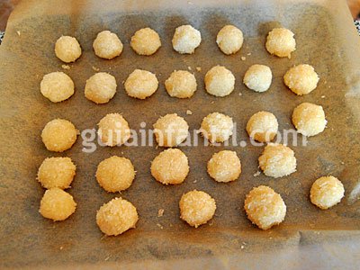 Cocinar con niños Receta de cocadas