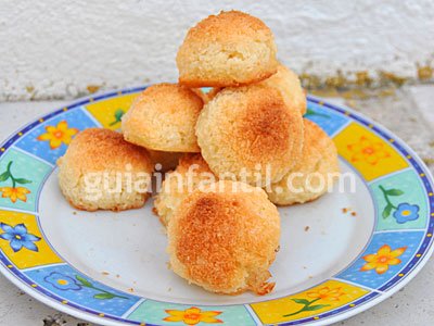 Galletas de coco recetas de niños