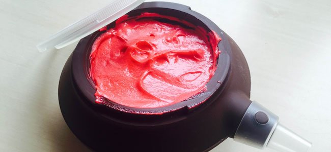 Cake pops para San Valentín Masa para cake pops rojas