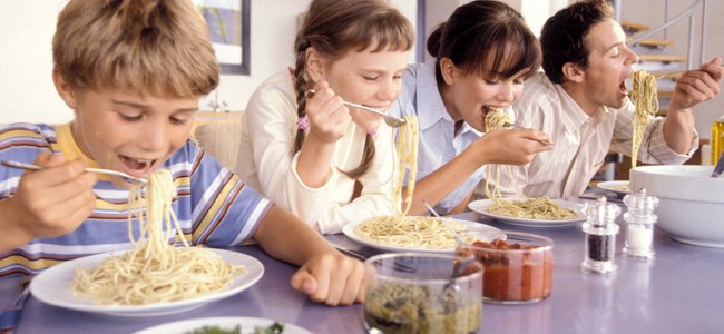 Recetas de espaguetis para niños