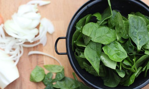 Crema de espinacas Espinacas