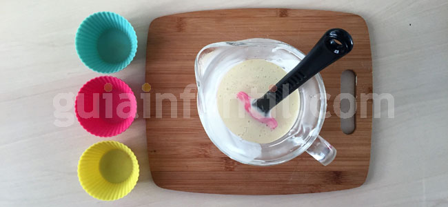 Flan de chocolate blanco rápido. Paso 2 Flan de chocolate blanco rápido. Paso 2