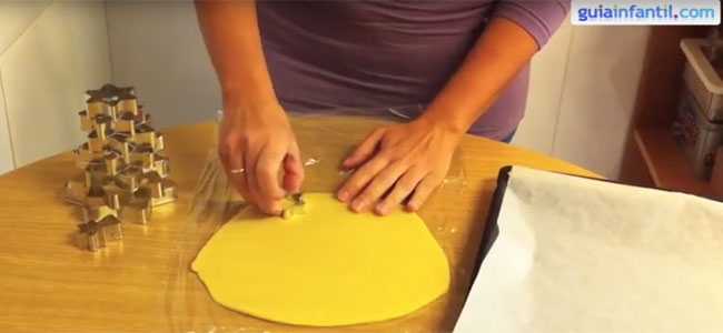 Galleta de Navidad paso 3 Galleta de Navidad paso 3