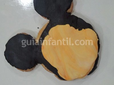 Decoración de galletas Disney. Paso 5