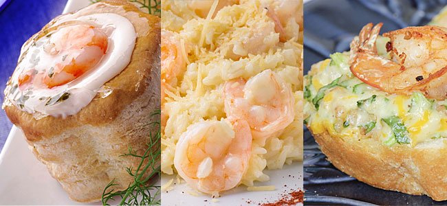 REcetas con gambas para niños