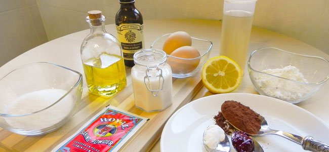 Ingredientes de Red de Velvet