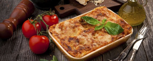 Recetas de lasaña para niños