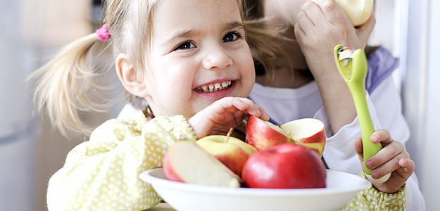 Recetas de manzanas para niños