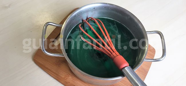 Manzana caramelizada para el Día del Padre. Paso 2 Manzana caramelizada para el Día del Padre. Paso 2