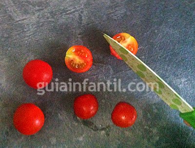 Recetas para niños con tomate Recetas con tomates