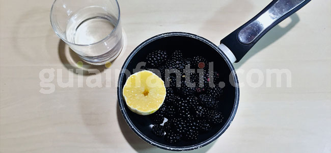 Mermelada de moras casera. Paso 1 Mermelada de moras casera. Paso 1