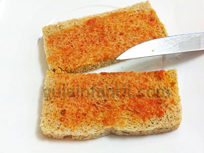 Canapés momias para Halloween 2