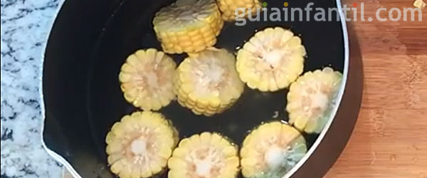 Ceviche de pescado y gambas. Paso 4