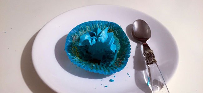 Muffin azul Muffin azul