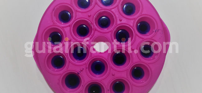 Ojos de gelatina para Halloween. Paso 3 Ojos de gelatina para Halloween. Paso 3