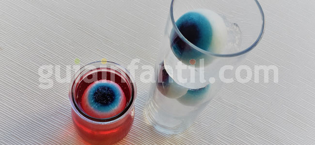 Ojos de gelatina para Halloween. Paso 6 Ojos de gelatina para Halloween. Paso 6