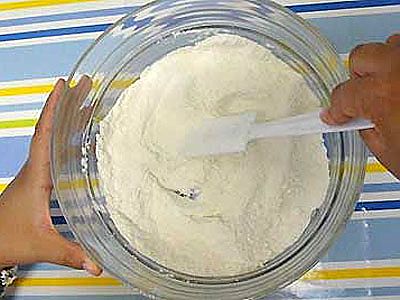 Muffins de Oreo paso 1