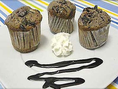 Muffins de Oreo paso 7