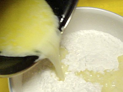 Receta de pan de queso. Preparación 2