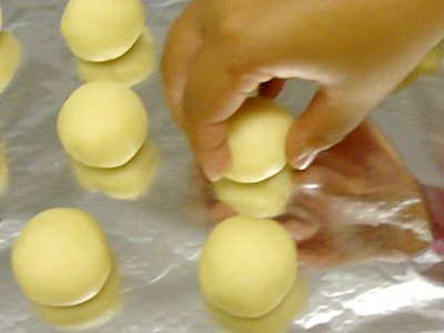 Receta de pan de queso. Preparación 5