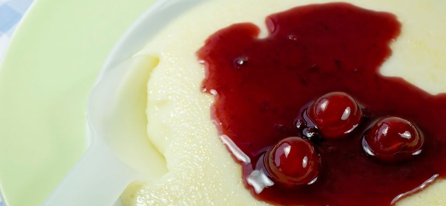 papilla de cereza papilla de cereza