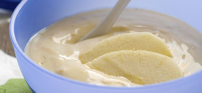 papilla de manzana y pera papilla de manzana y pera