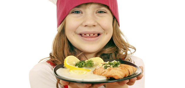 Recetas de pescado azul para niños