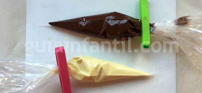 Piruletas de chocolate para papá o mamá. Paso 1 Piruletas de chocolate para papá o mamá. Paso 1