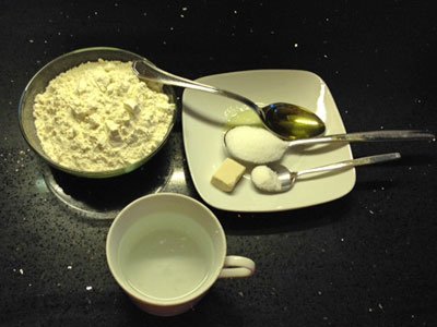 Receta de pizza casera. Parte 1