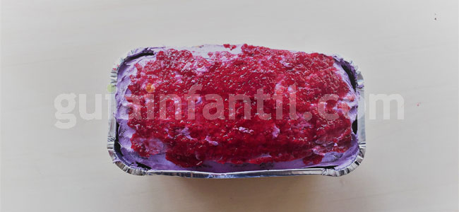 Plum cake de violetas y frutos rojos. Paso 4 Plum cake de violetas y frutos rojos. Paso 4