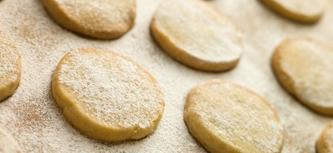 Polvorones para niños alérgicos Polvorones espolvoreados