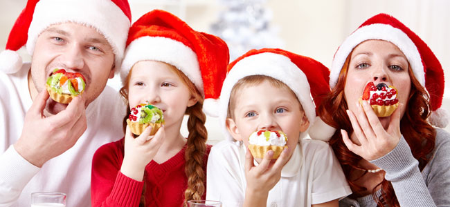 Postres con fruta para niños en año nuevo Postres con fruta para niños en año nuevo