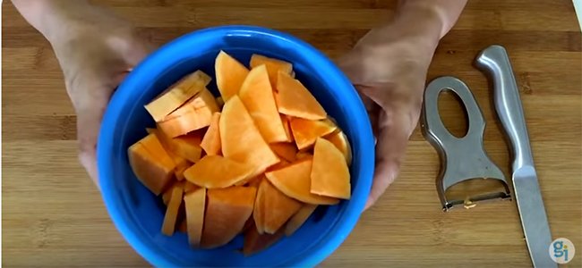 Puré de batata. Paso 1 Puré de batata. Paso 1