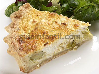 Receta de quiche de queso y puerros 7 Receta de quiche de queso y puerros 7