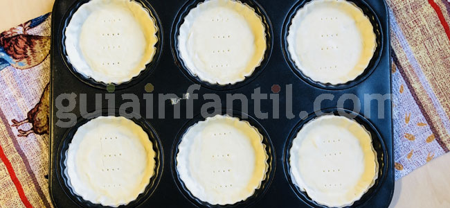 Quiche de pollo y queso para la merienda. Paso 5 Quiche de pollo y queso para la merienda. Paso 5