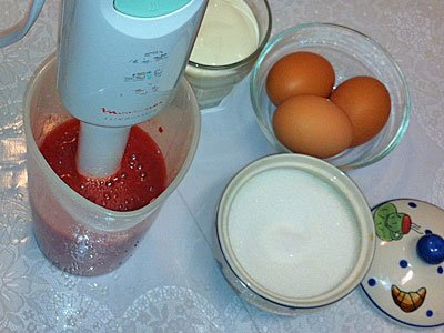 receta de mousse de fresa 1