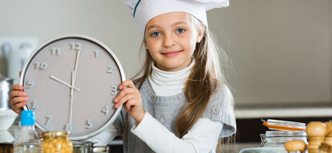 Recetas rápidas para preparar en 10 minutos a los niños