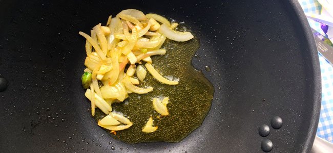 Sarten con sofrito