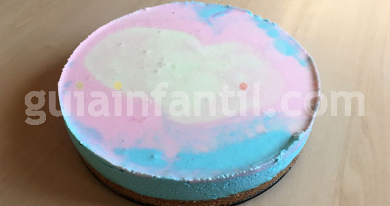Tarta de queso de fantasía. Paso 4 Tarta de queso de fantasía. Paso 4
