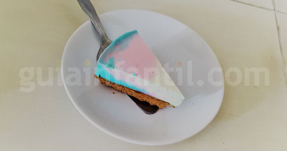 Tarta de queso de fantasía. Paso 5 Tarta de queso de fantasía. Paso 5
