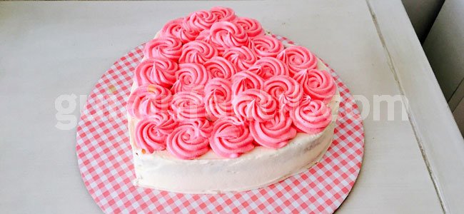 Tarta para el Día de la Madre. Paso 5 Tarta para el Día de la Madre. Paso 5