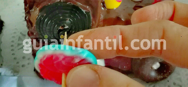 Tarta locomotora. Receta fáciles y divertidas para niños. Paso 4