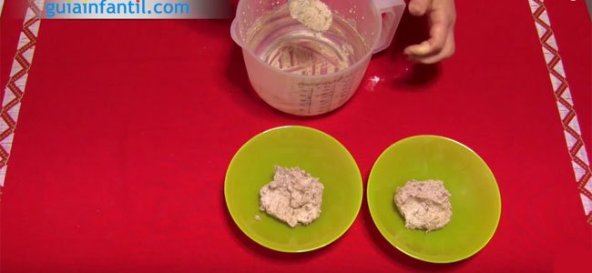 Masa para el relleno del tronco