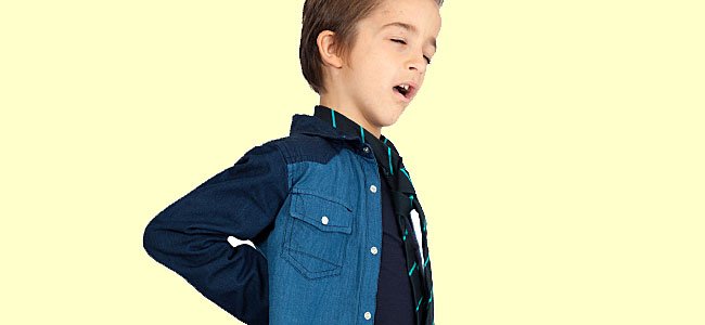 Dolor de espalda en los niños